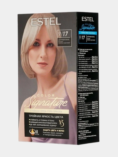 Стойкая крем-гель краска для волос Estel Color Signature