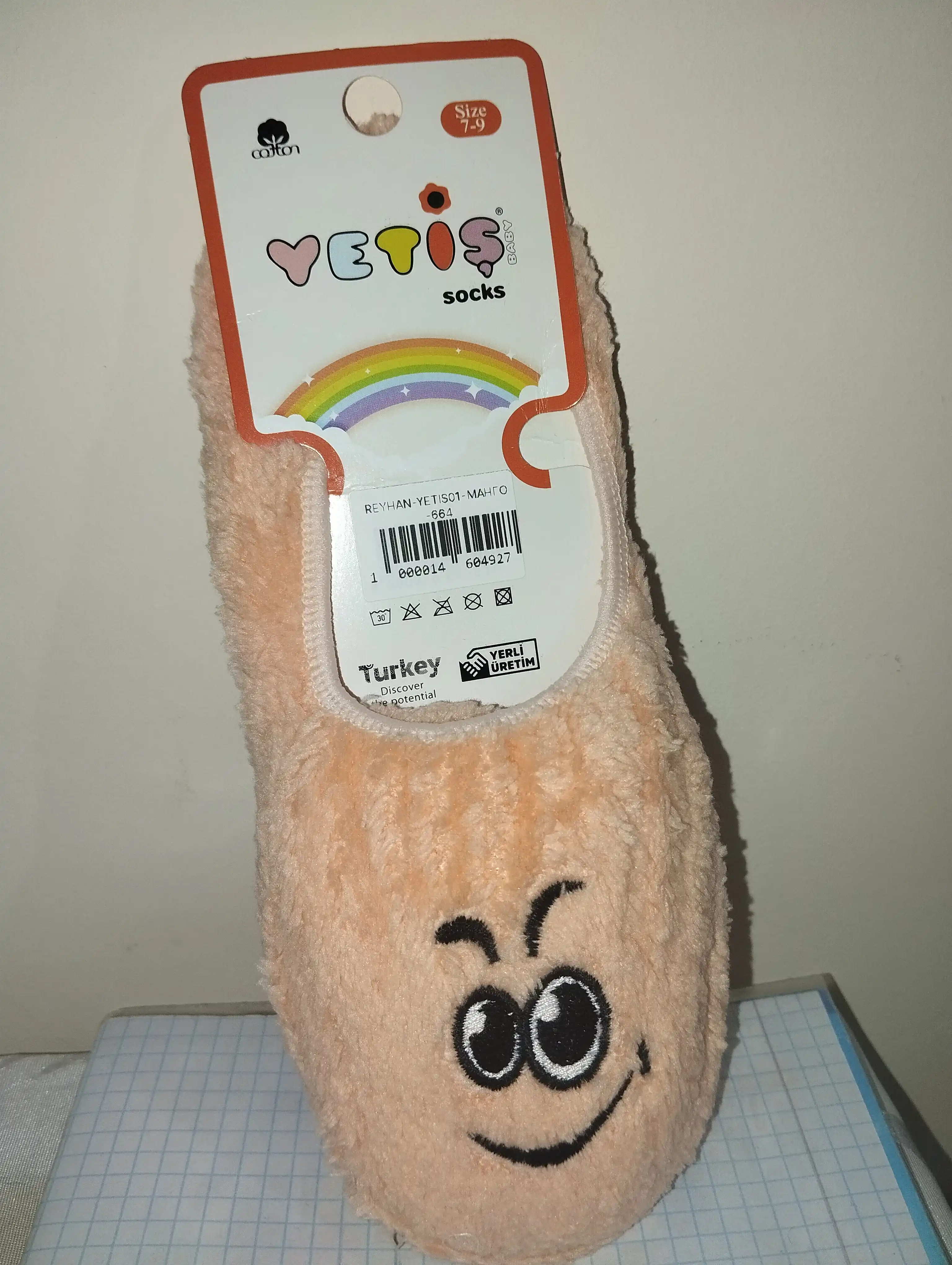 Yetish baby носки детские плюшевые