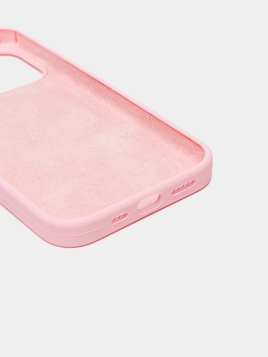 Чехол для iPhone 11–17, Pro, Pro Max — силикон Soft Touch, микрофибра