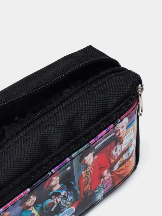 Qalam qutisi kosmetik sumkasi, maktab, universal, BTS