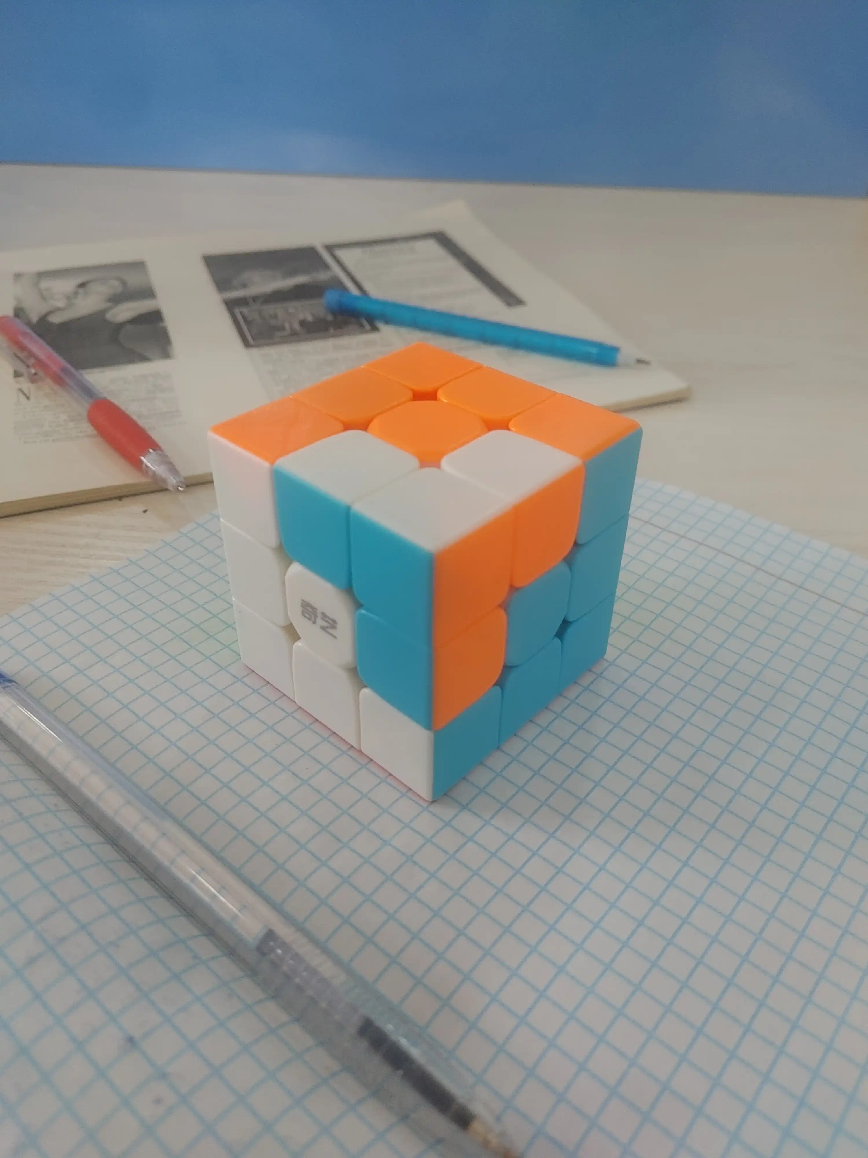 Кубик Рубика QY Speed Cube, Warrior S, 3 * 3 * 3
