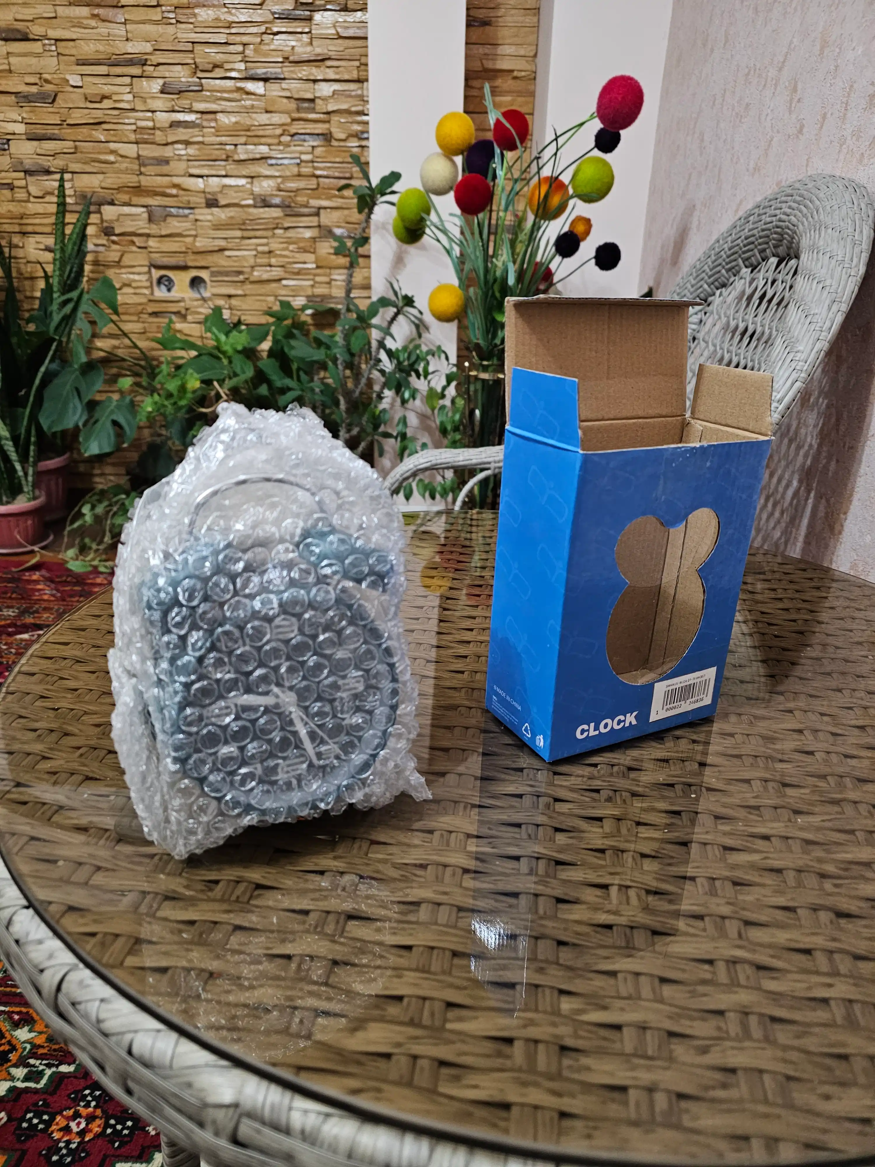 Budilnik, klassik soat, stol soati, shovqinsiz, kvars, metall, 3D raqamlar