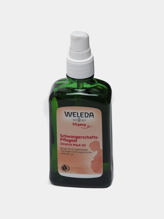 Weleda, Mama, массажное масло от растяжек, экстракты миндаля, 100 мл