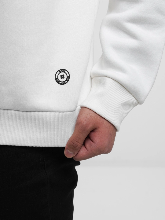 Erkaklar uchun svitshot, issiqlashtirilgan, 2XL-3XL, Turkiya