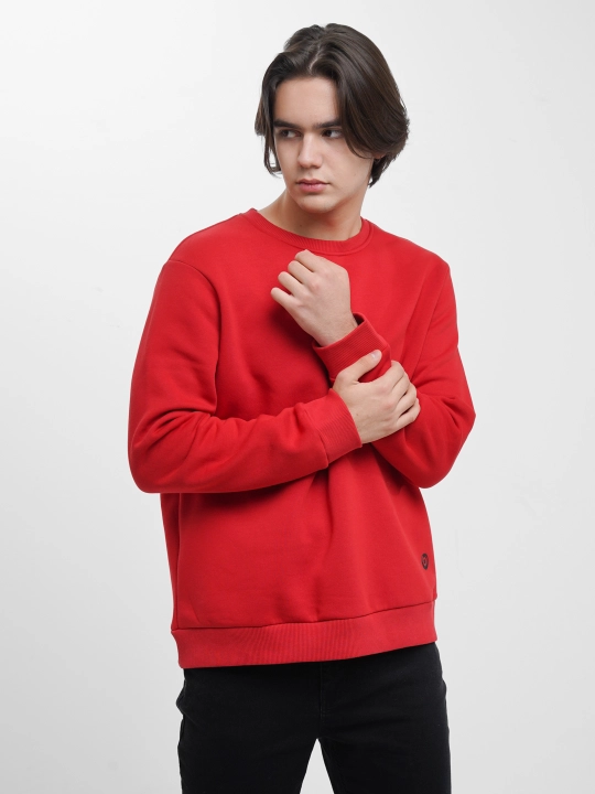 Erkaklar uchun svitshot, issiqlashtirilgan, 2XL-3XL, Turkiya