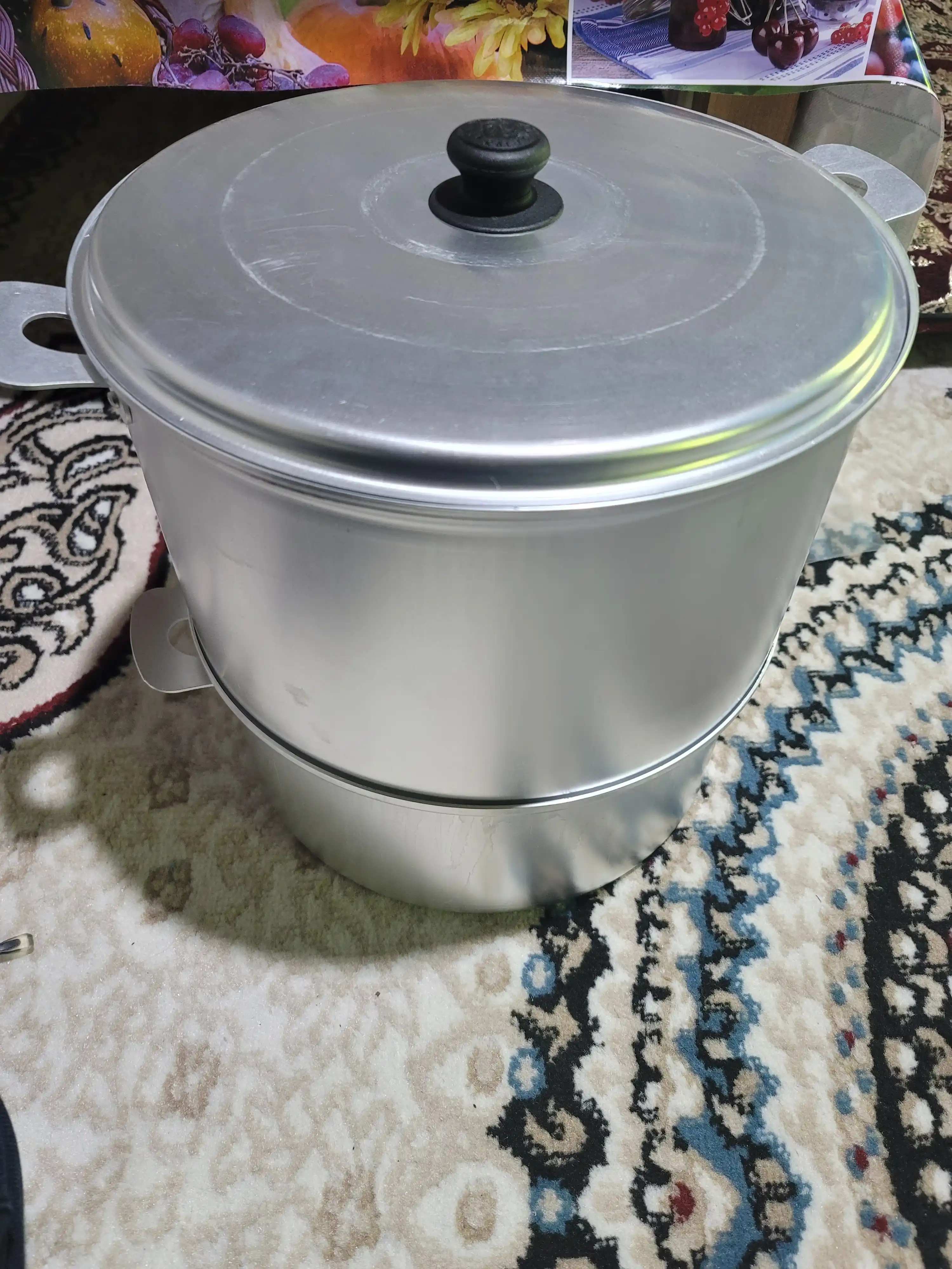 Manti-qozon Kalitva mantovarka manti, xinkali uchun mantishnitsa, 10 litr, 4 disk