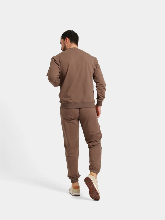 Erkaklar sport kostyumi svitshot joggers to'plami Bumbacel, Messi