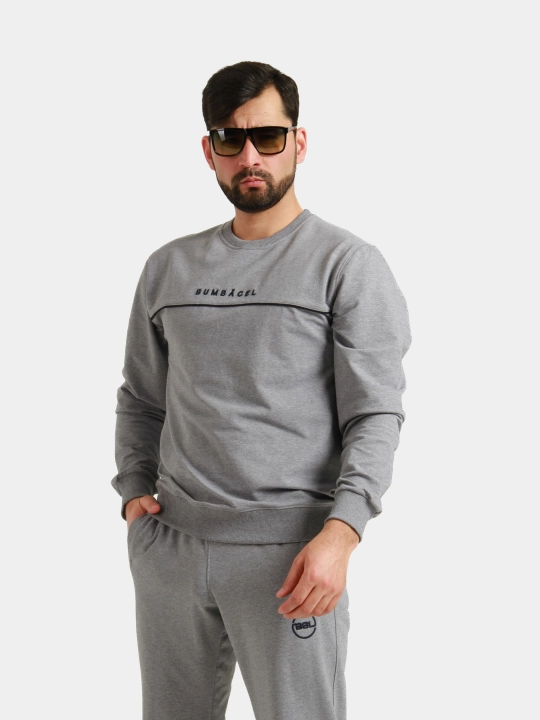 Erkaklar sport kostyumi svitshot joggers to'plami Bumbacel, Messi
