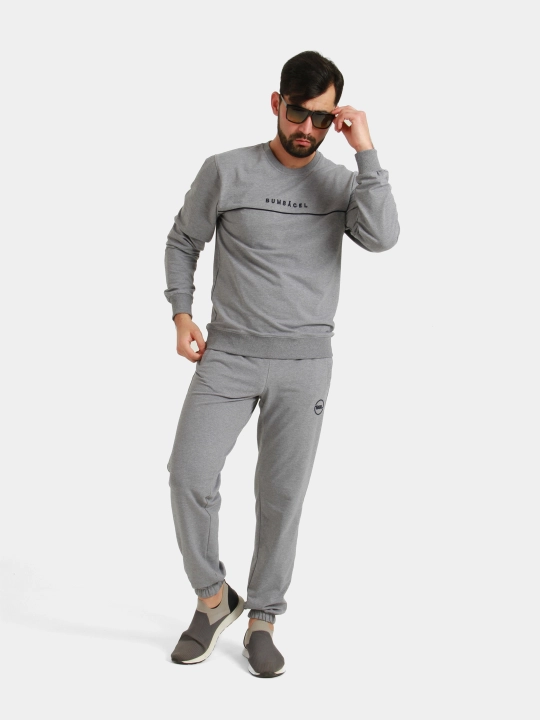 Erkaklar sport kostyumi svitshot joggers to'plami Bumbacel, Messi