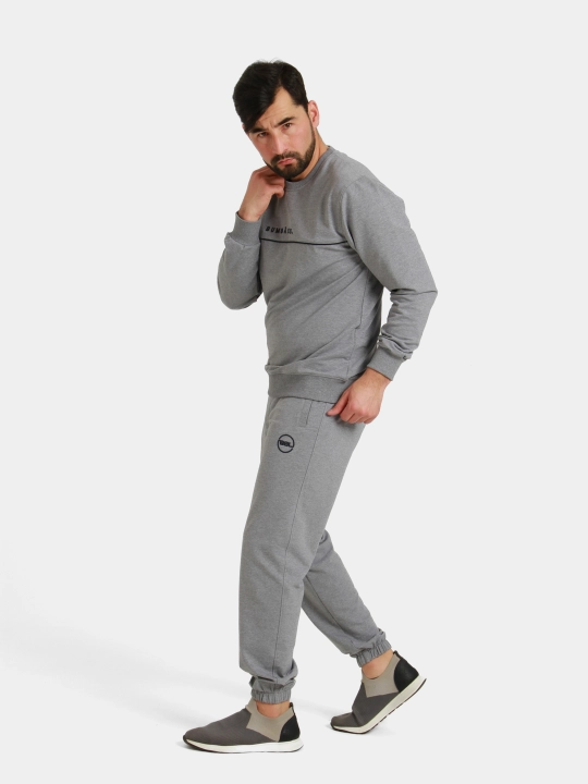 Erkaklar sport kostyumi svitshot joggers to'plami Bumbacel, Messi