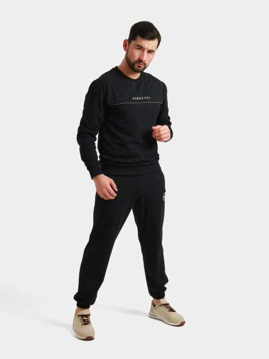 Erkaklar sport kostyumi svitshot joggers to'plami Bumbacel, Messi