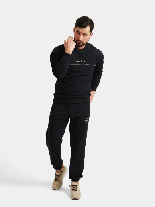 Erkaklar sport kostyumi svitshot joggers to'plami Bumbacel, Messi