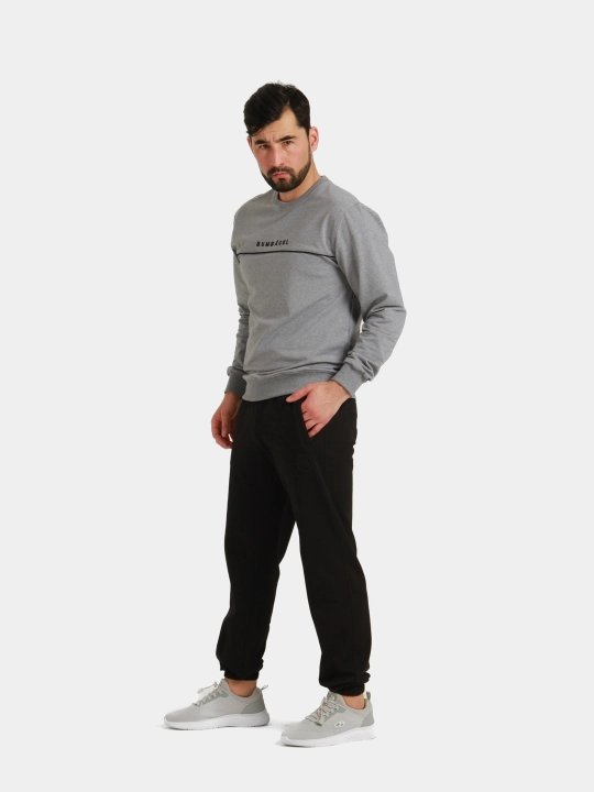 Erkaklar sport kostyumi Bumbacel, svitshot, joggerlar