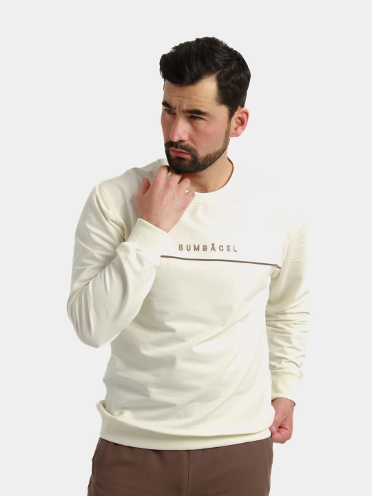 Erkaklar sport kostyumi Bumbacel, svitshot, joggerlar