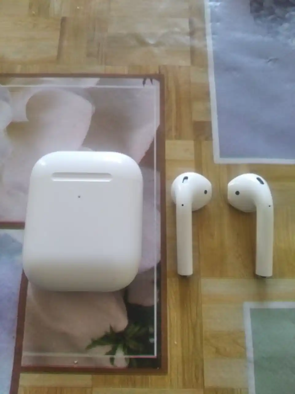 Simsiz quloqchinlar Pods 2, mikrofon, sensorli, chipli Bluetooth 