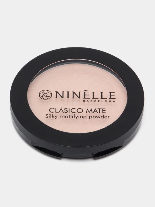 Пудра для лица Ninelle Clasico Mate, тон №201 светлый бежевый, 8 г