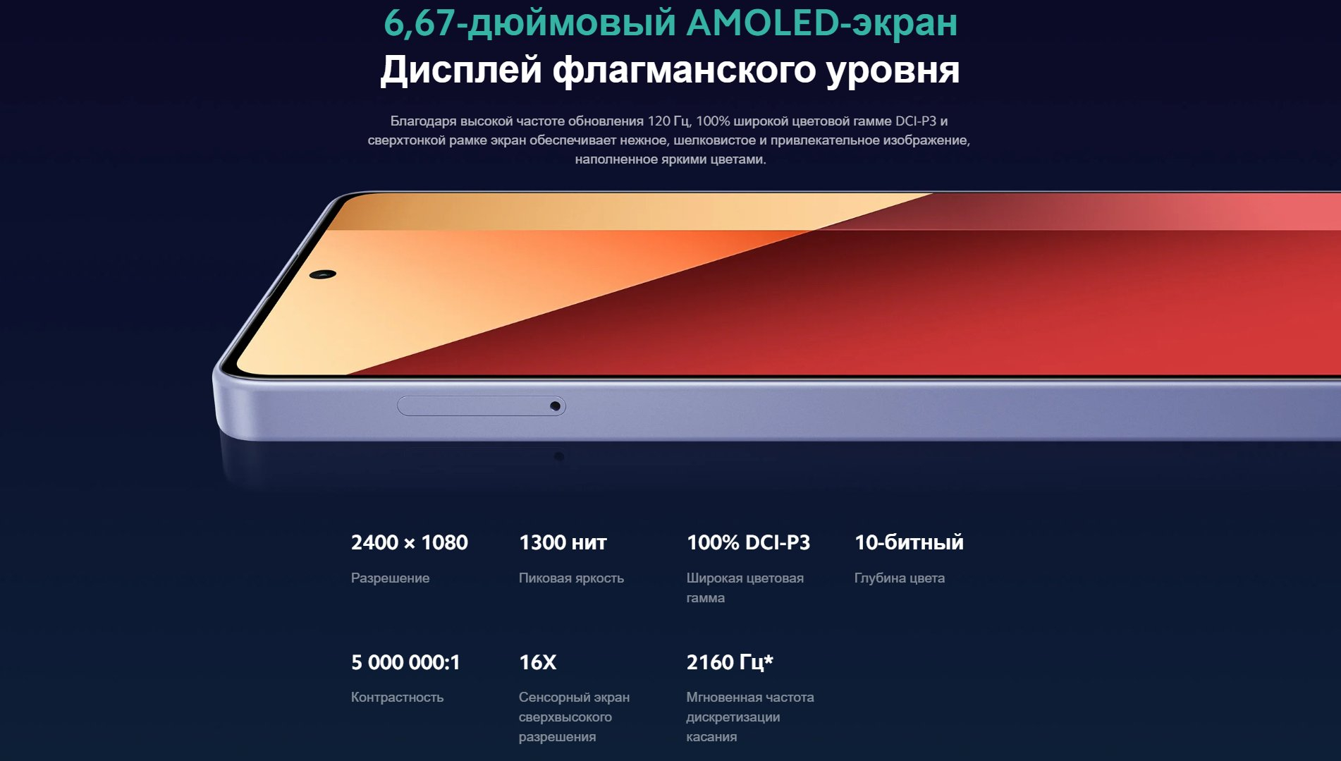 Смартфон XIAOMI REDMI NOTE 13 PRO New 2024 / 8+256 / 12+512 купить по  низким ценам в интернет-магазине Uzum (871333)