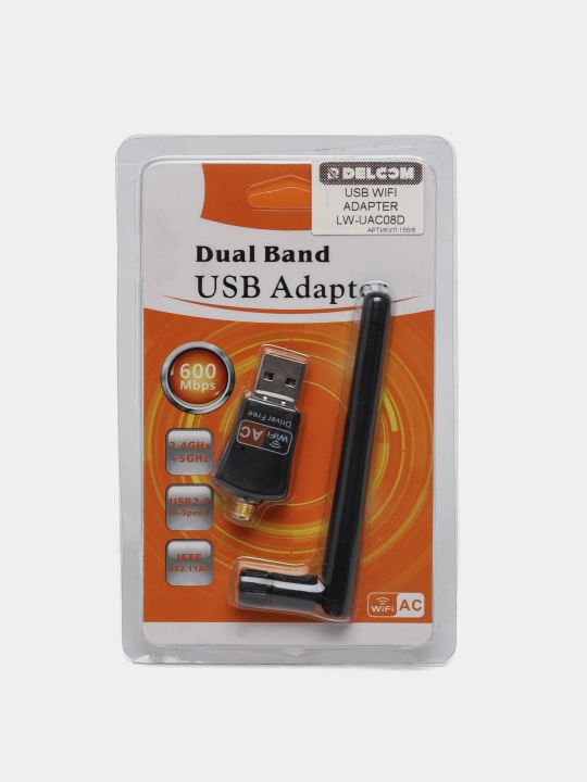 Kompyuter uchun 5 GGs va 2.4 GGs USB Wi-Fi adapteri