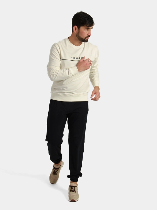 Erkaklar sport kostyumi Bumbacel, svitshot, joggerlar