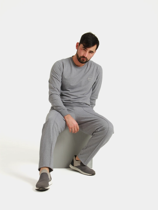 To'plam BUMBACEL erkaklar sport kostyumi, svitshot va joggerslar LEONARDO