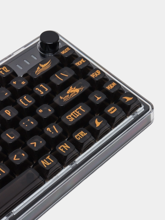 Mexanik klaviaturasi Attack Shark K75, oq kalitlar va RGB yoritgichli