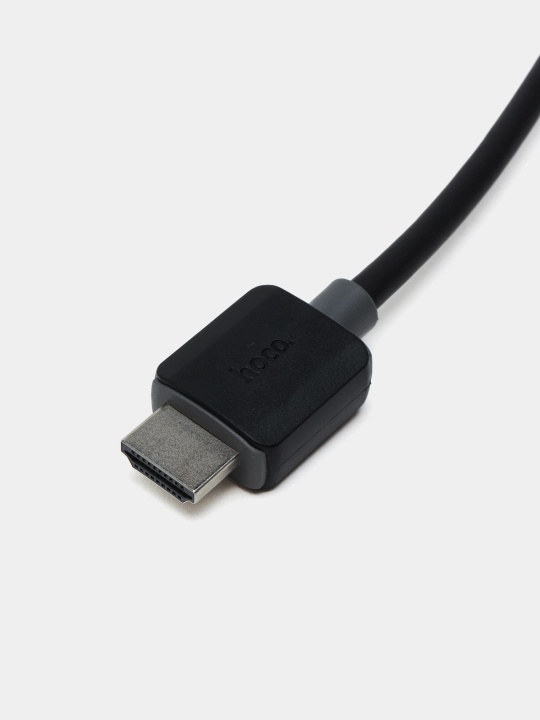 HDMI kabel HOCO US08 4K video, 18 Gbit/s gacha ma'lumotlarni uzatish
