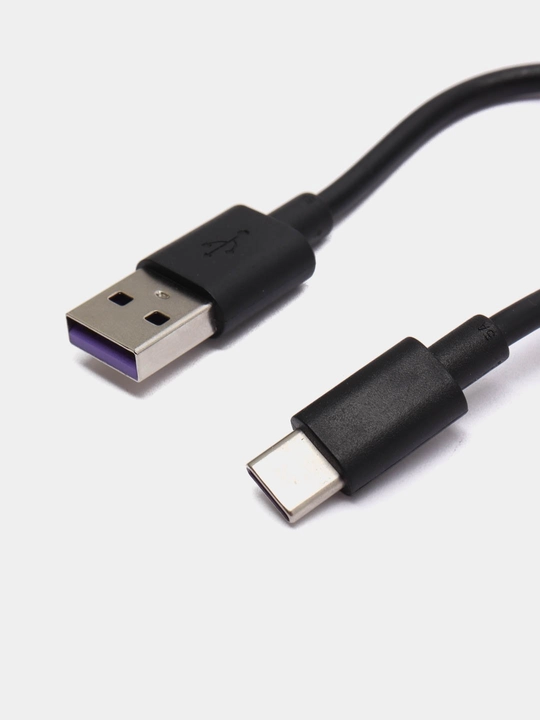 Kabel 5A Type-C USB tez zaryadlash va ma'lumotlarni uzatish uchun