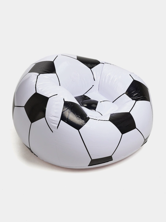 Puflanadigan usmonli futbol to'pi, 114 * 112 * 71 sm, Bestway 75010