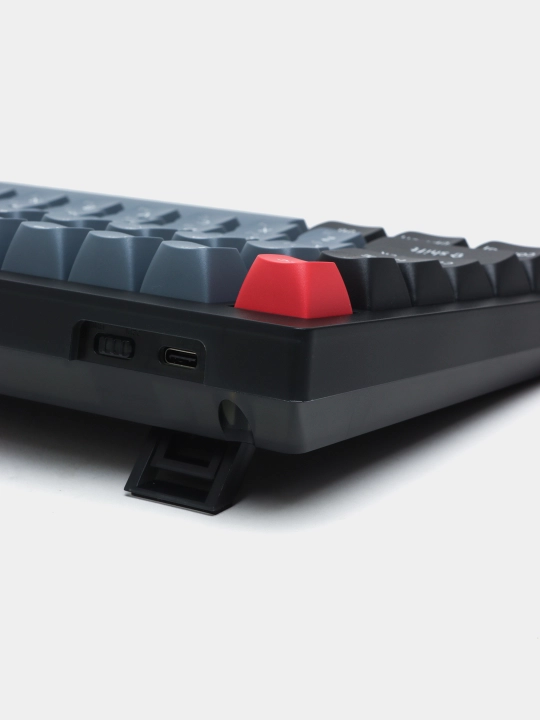 Simli mexanik o'yin klaviaturasi Keychron V1 QMK, Hot-Swap, RGB, V1A