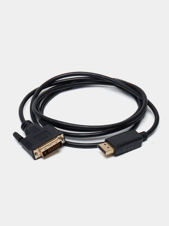 Кабель переходник Display Port на DVI, 1.8 м - 