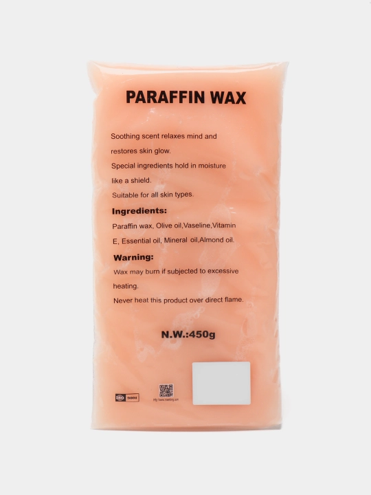 Kosmetik parafin, lavanda, jasmin, shaftoli, apelsin ekstraktlari bilan, 450 g