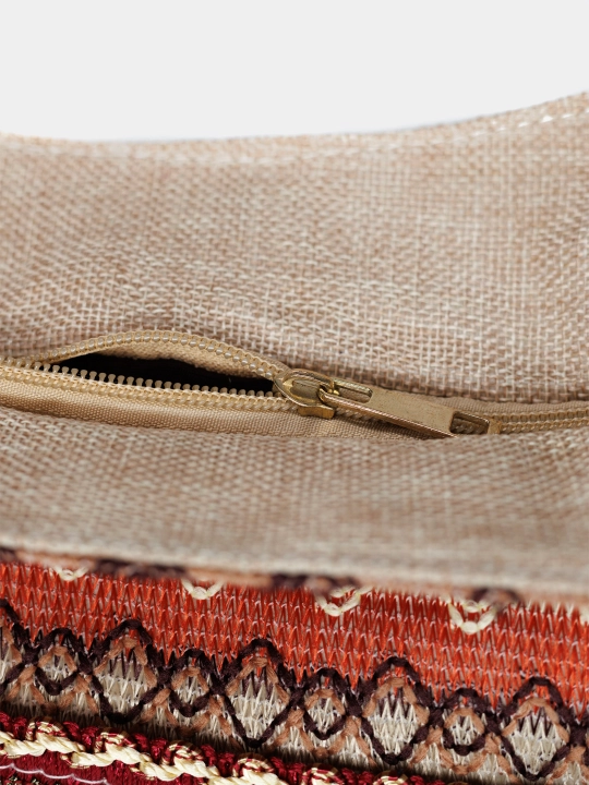 Ayollar uchun sumka-shopper, boho uslubida, har kunli, yelka ustida