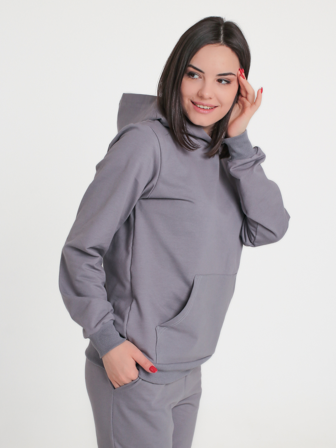 Спортивный костюм женский Duduka Trends, худи с капюшоном и брюки ...