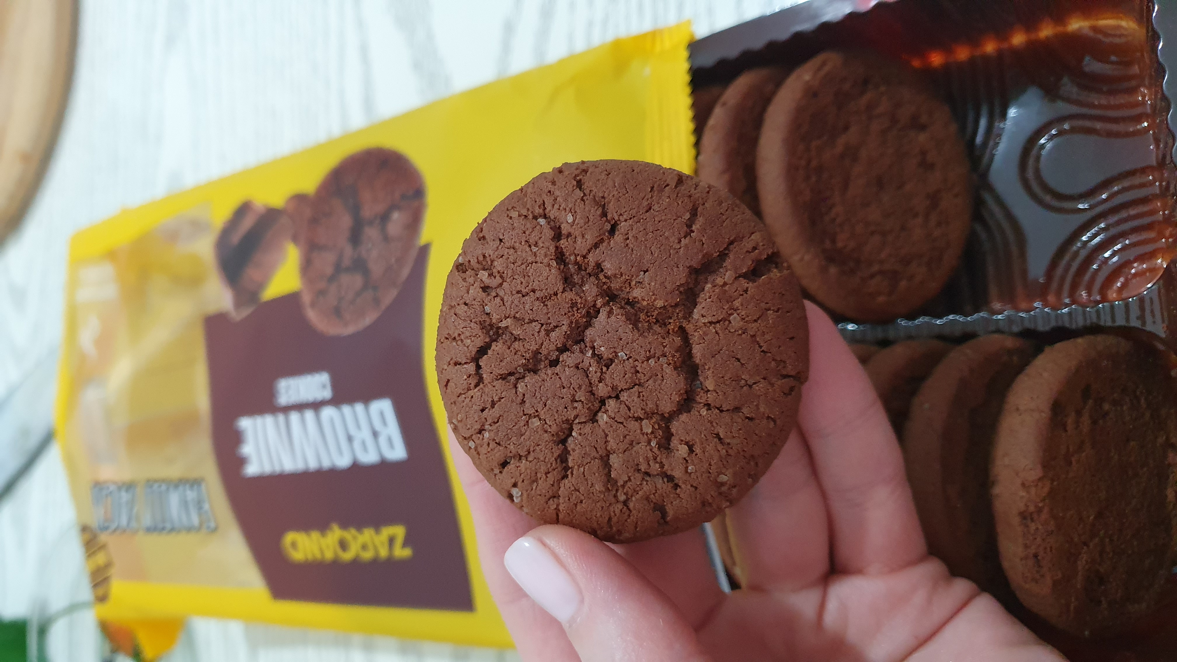 Pechenye Zarqand Brownie cookies, 490 g