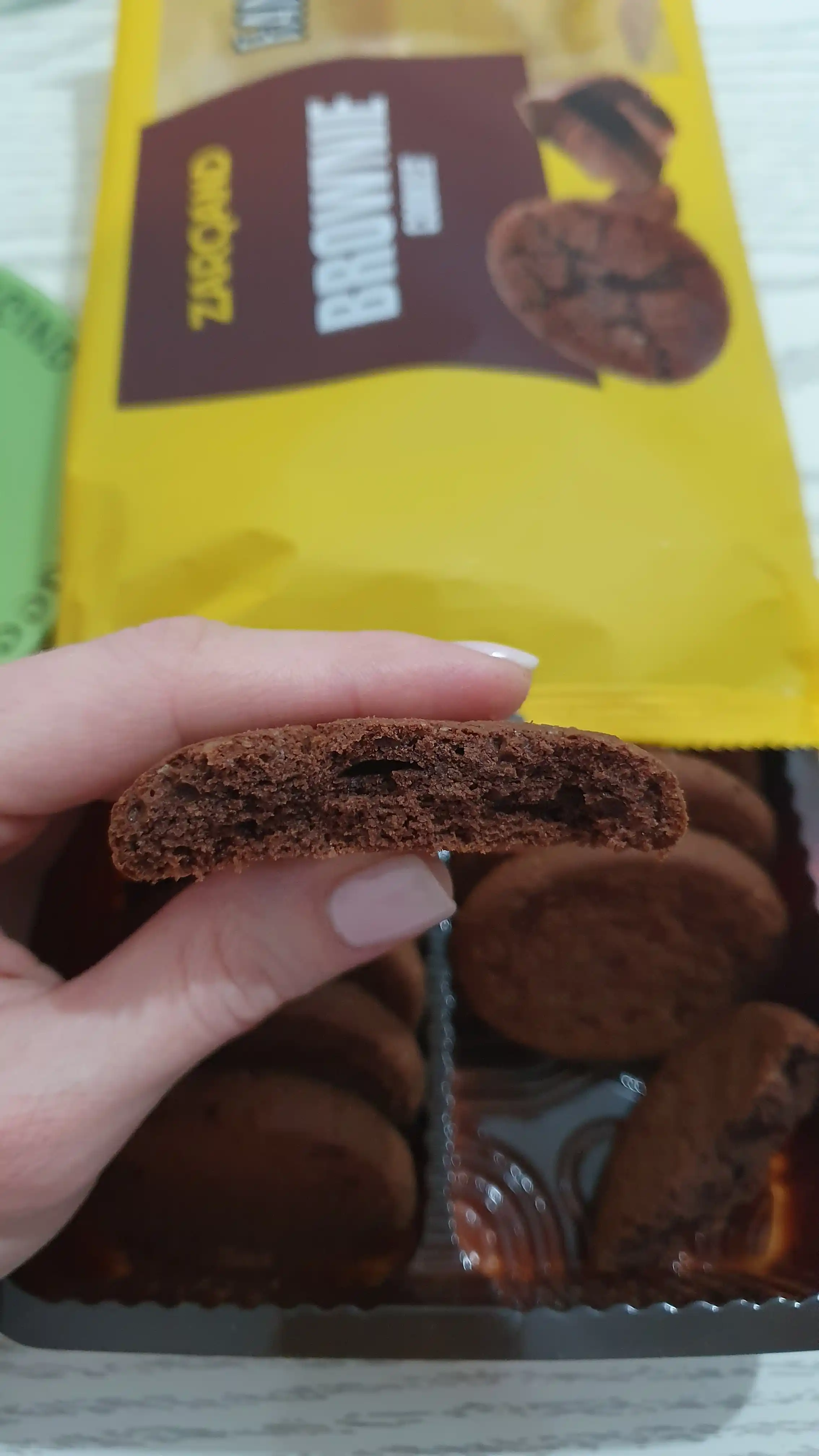 Pechenye Zarqand Brownie cookies, 490 g