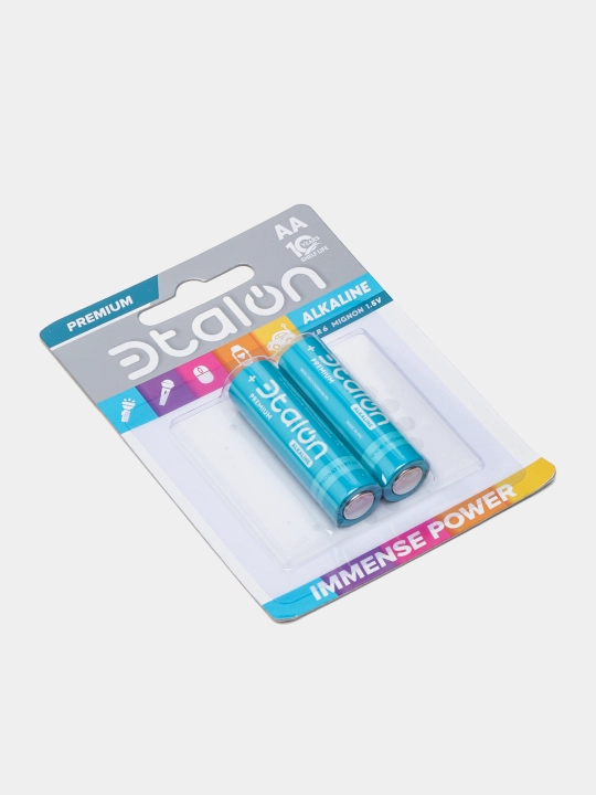Батарейки Эtalon Alkaline Premium LR6, AA, 2*BL