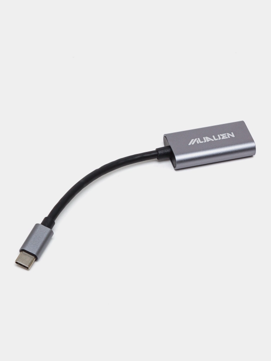 Adapter USB Type-C dan HDMI 4K 30Hz, planshet, noutbuk, proyektorlar, smartfon uchun mos