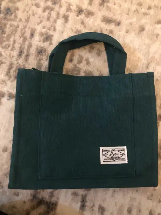 Ayollar sumka-shopperi, velvet