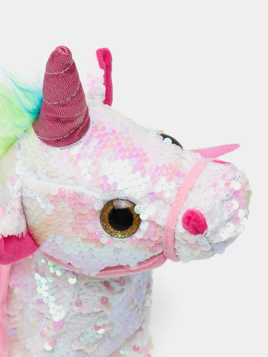 Interaktiv o'yinchoq "Pony unicorn" O'zi yuradigan tasmali o'yinchoq