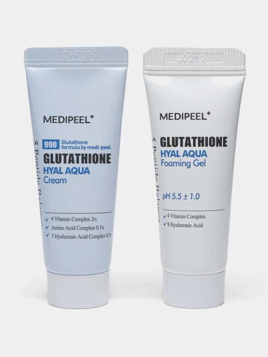 Набор для ухода за лицом, MEDIPEEL+, Glutathione 600, Peptide bor-tox, Glutathione hyal aqua, Algo-tox, Filler-eazy