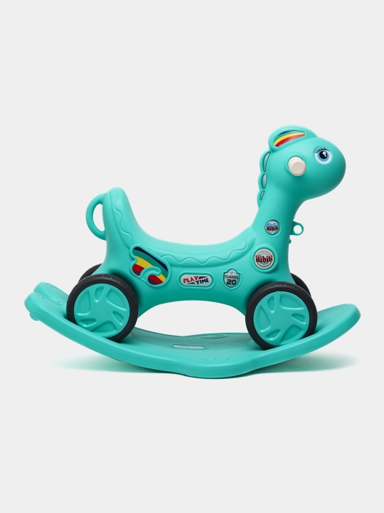 Детская качалка Динозавр, для детей от 1 года, THE REPUBLIC OF TOYS