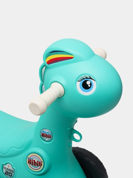 Детская качалка Динозавр, для детей от 1 года, THE REPUBLIC OF TOYS