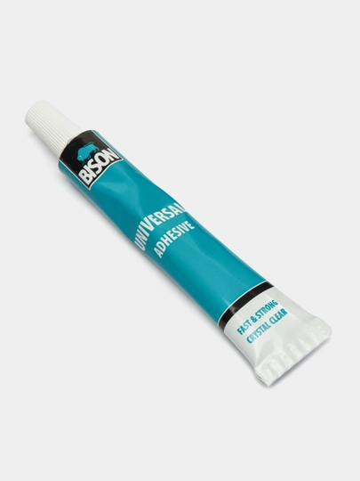 Universal kontaktli yopishtiruvchi Bison Universal Adhesive, 25 ml