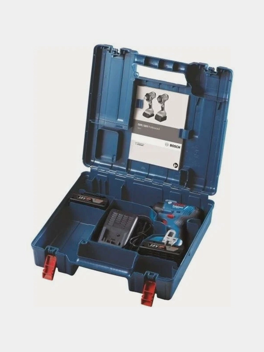 Аккумуляторный ударный гайковерт Bosch GDR 180-Li 2x3 a,h