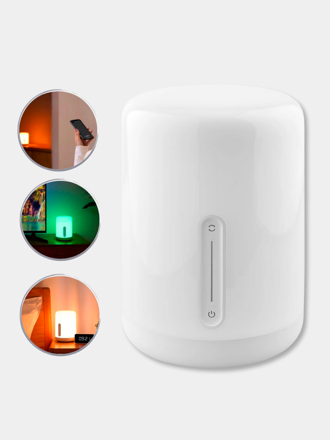 Умный ночник Xiaomi Mi Bedside Lamp 2, лампа с удаленным управлением купить  по низким ценам в интернет-магазине Uzum (654634)