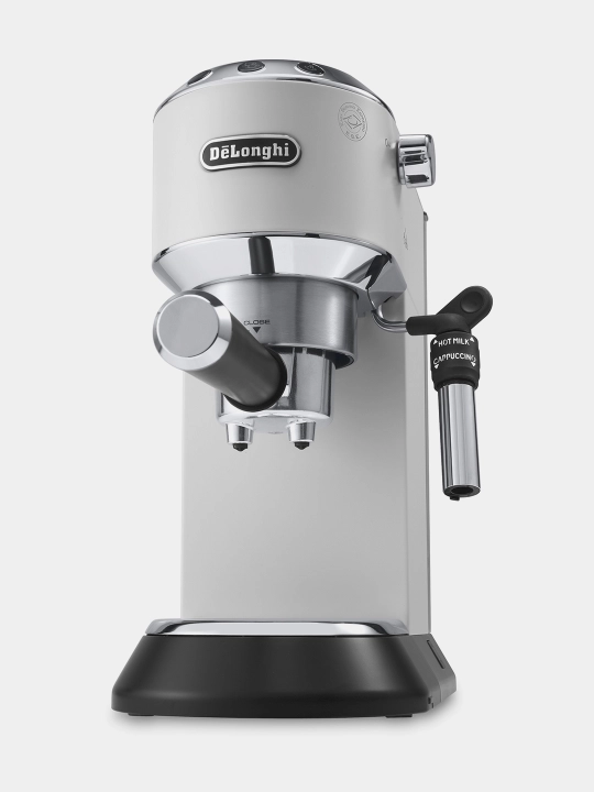 Кофеварка рожковая De'Longhi EC685.W Dedica с капучинатором, 15 бар, 1350 Вт
