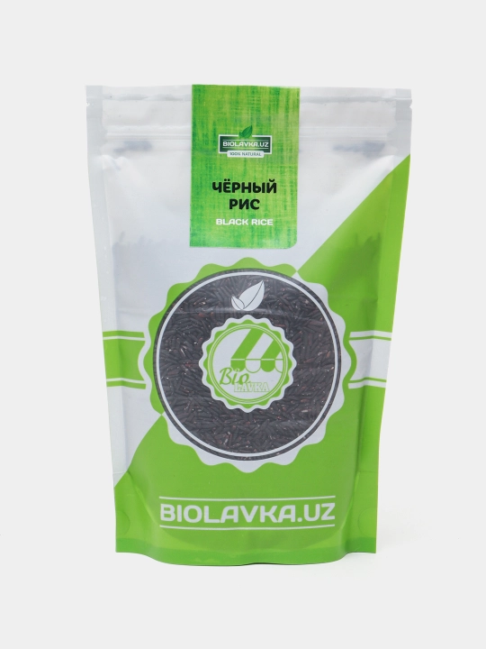 Рис чёрный, 500 г, BIOLAVKA