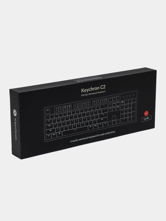 Simli oyin klaviaturasi Keychron C2 104Key, Gateron G Pro, Hot-Swap, RGB, C2H