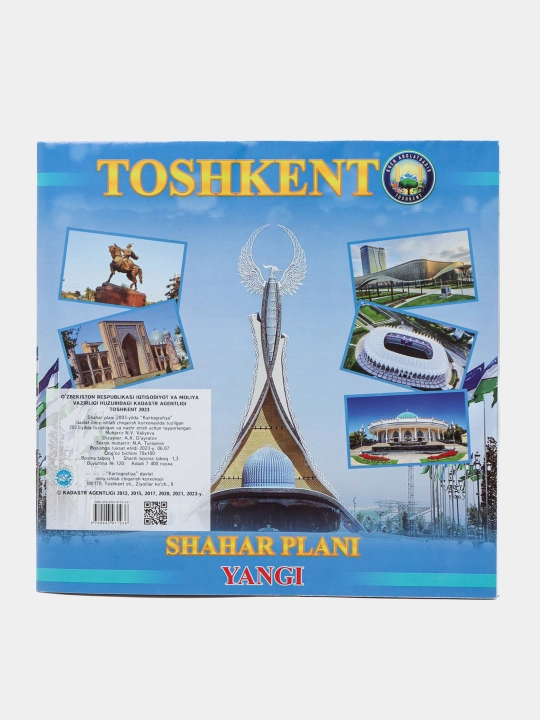 Kotta Jahon xaritasi, O‘zbekiston xaritasi, Toshkent xaritasi, Jahon atlasi kitobi