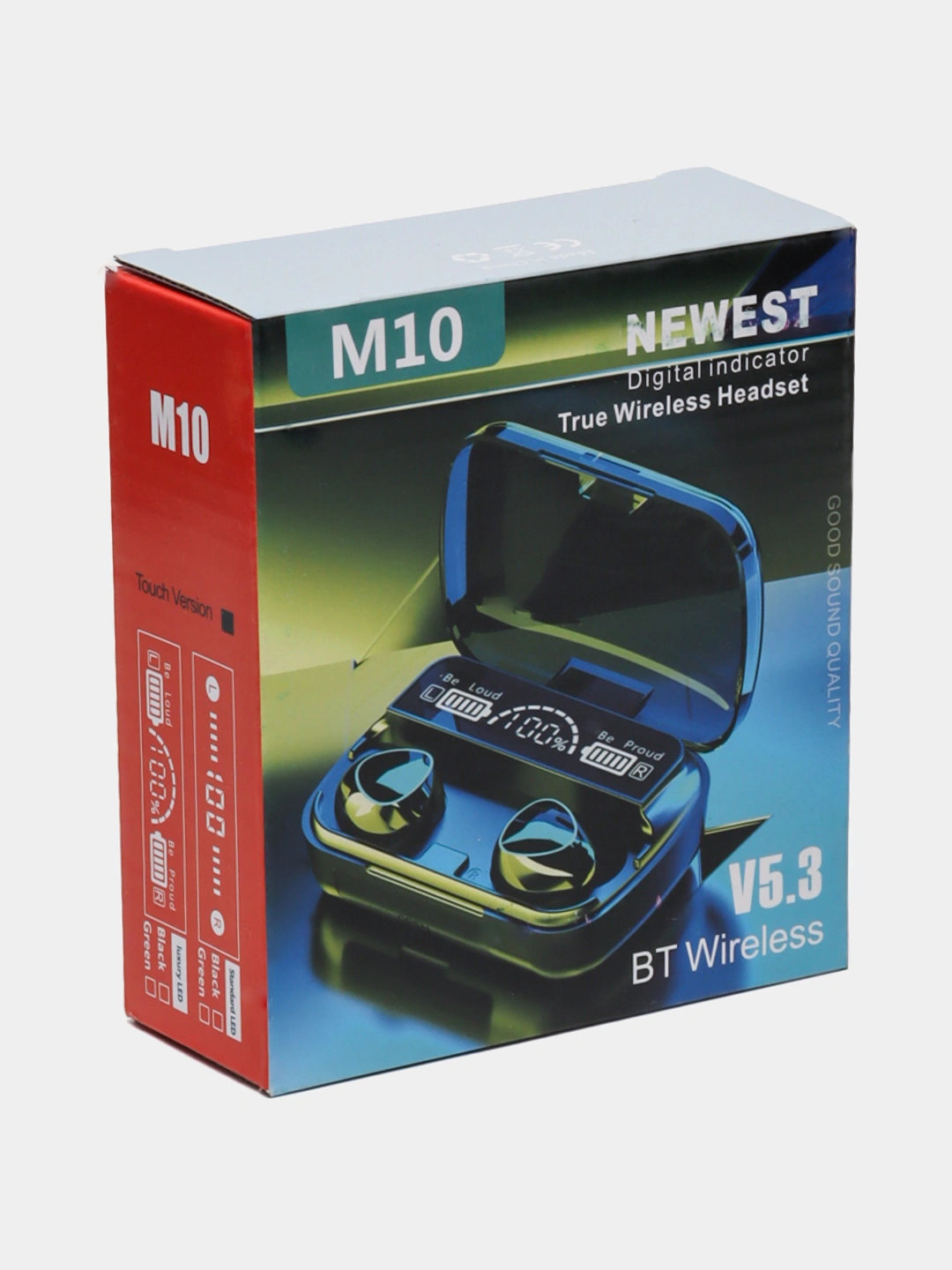 Беспроводные Bluetooth наушники M10, с Power Bank 2000 мА/ч купить по ...